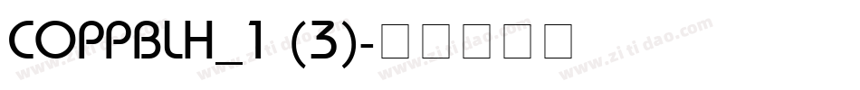 COPPBLH_1 (3)字体转换